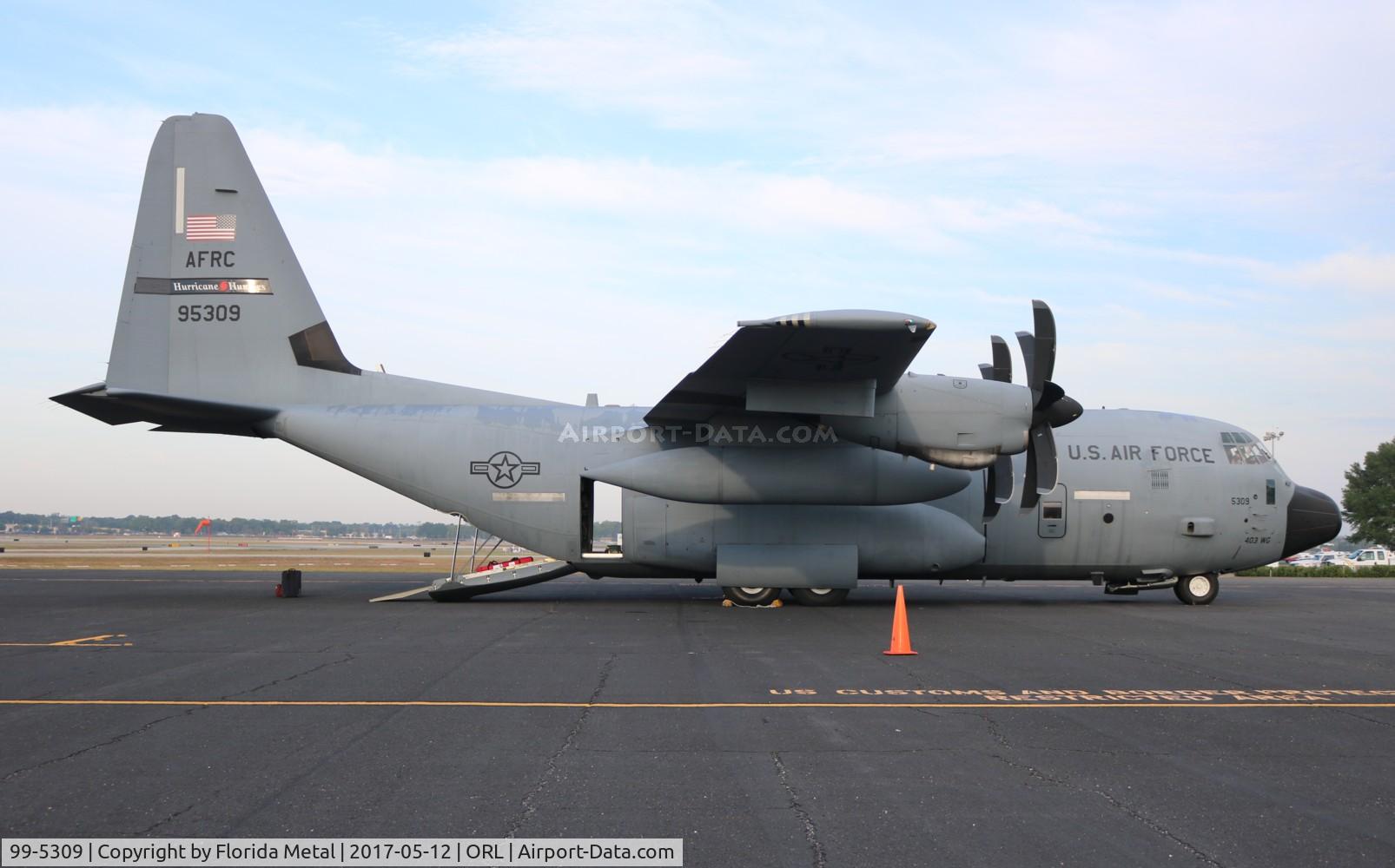 99-5309, 1999 Lockheed WC-130J Hercules C/N 382-5501, WC-130J