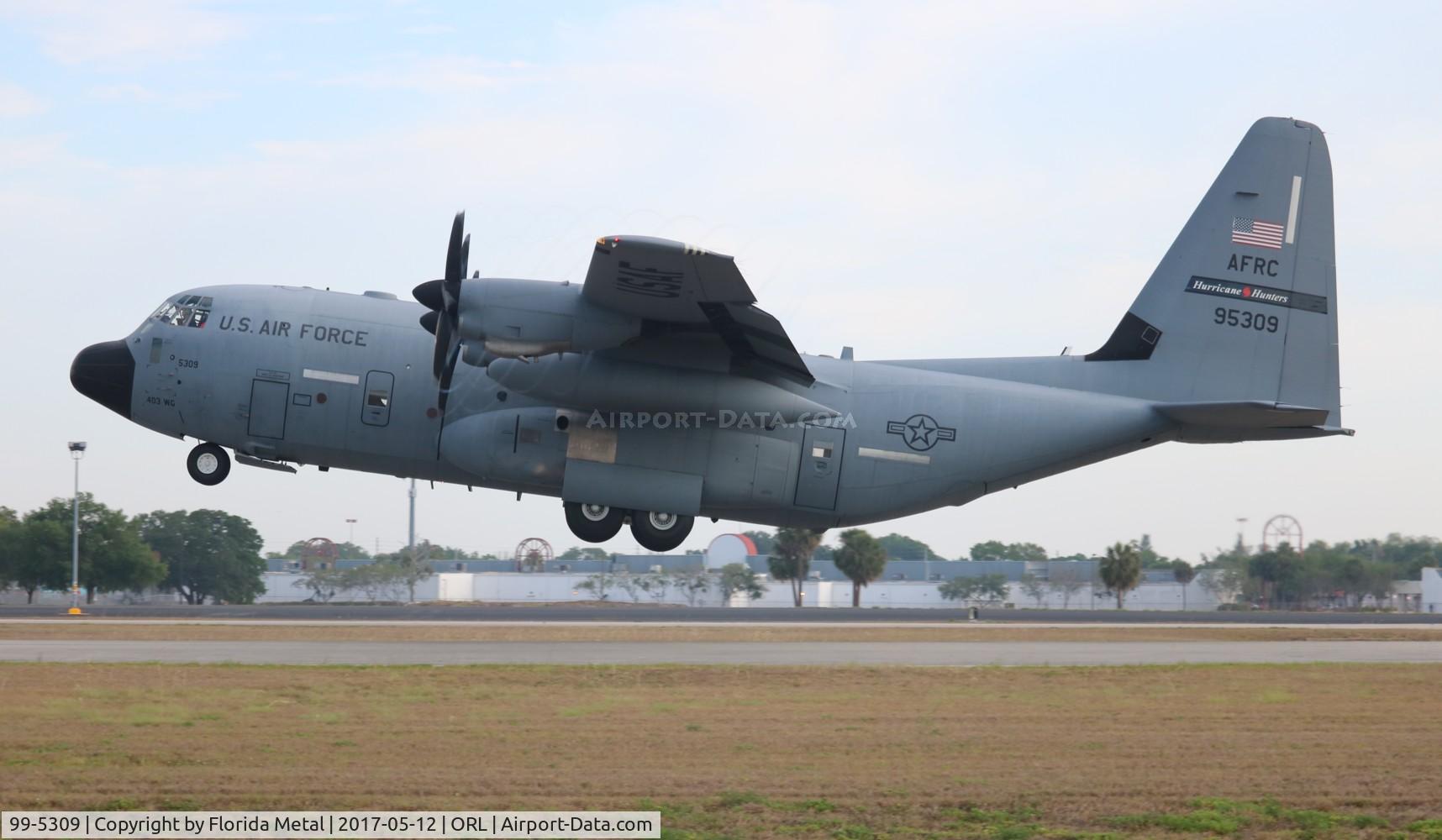 99-5309, 1999 Lockheed WC-130J Hercules C/N 382-5501, WC-130J