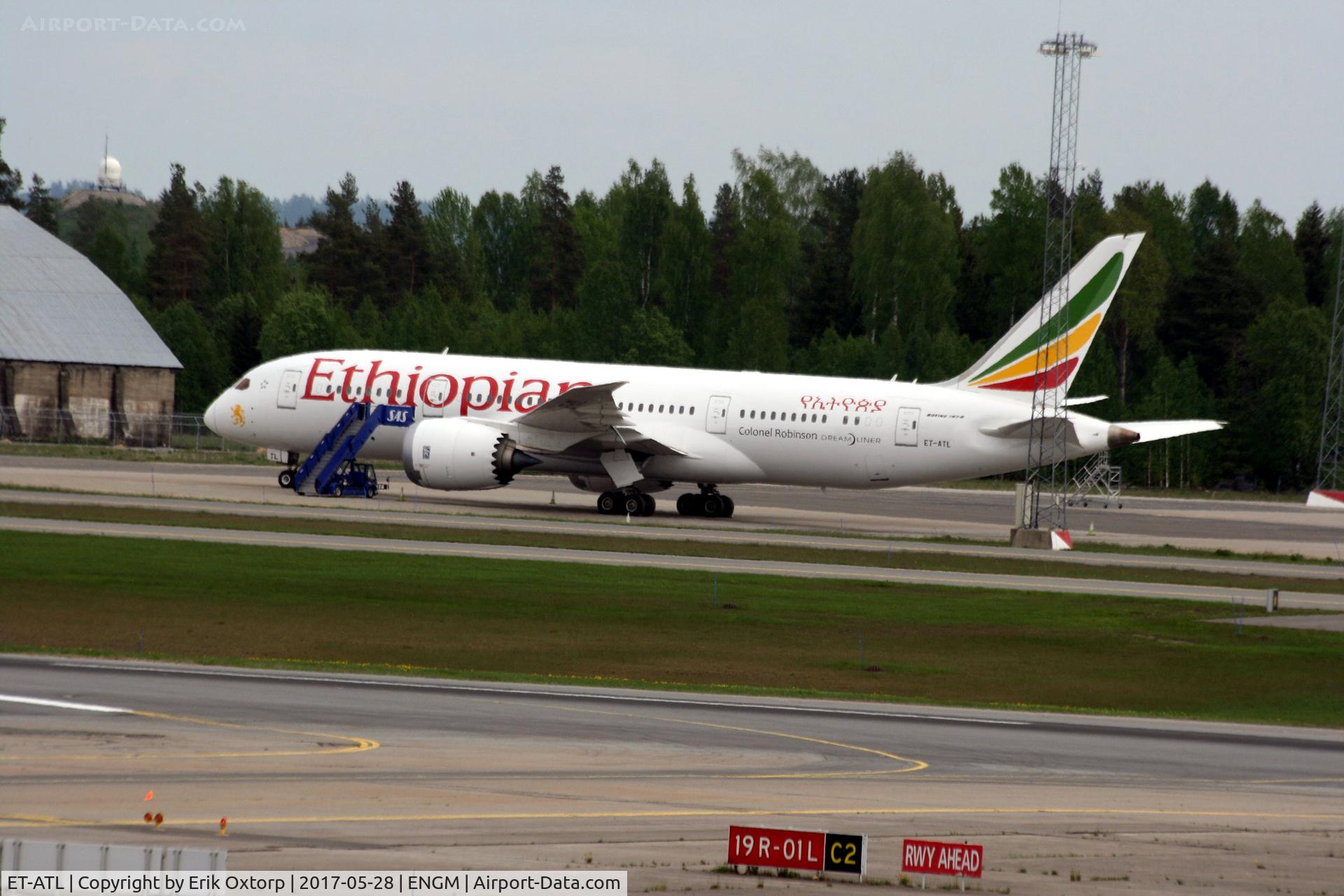 ET-ATL, 2010 Boeing 787-8 Dreamliner C/N 34505, ET-ATL in OSL