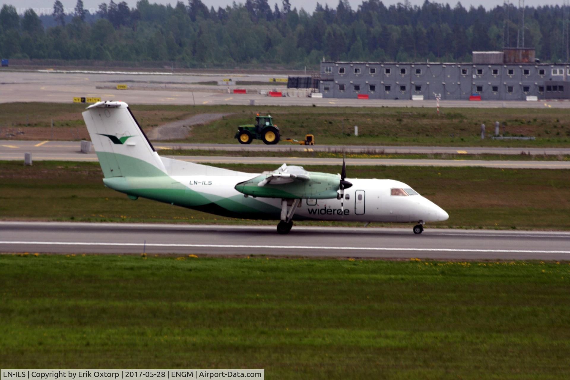 LN-ILS, 1995 De Havilland Canada DHC.8-100 C/N 396, LN-ILS in OSL