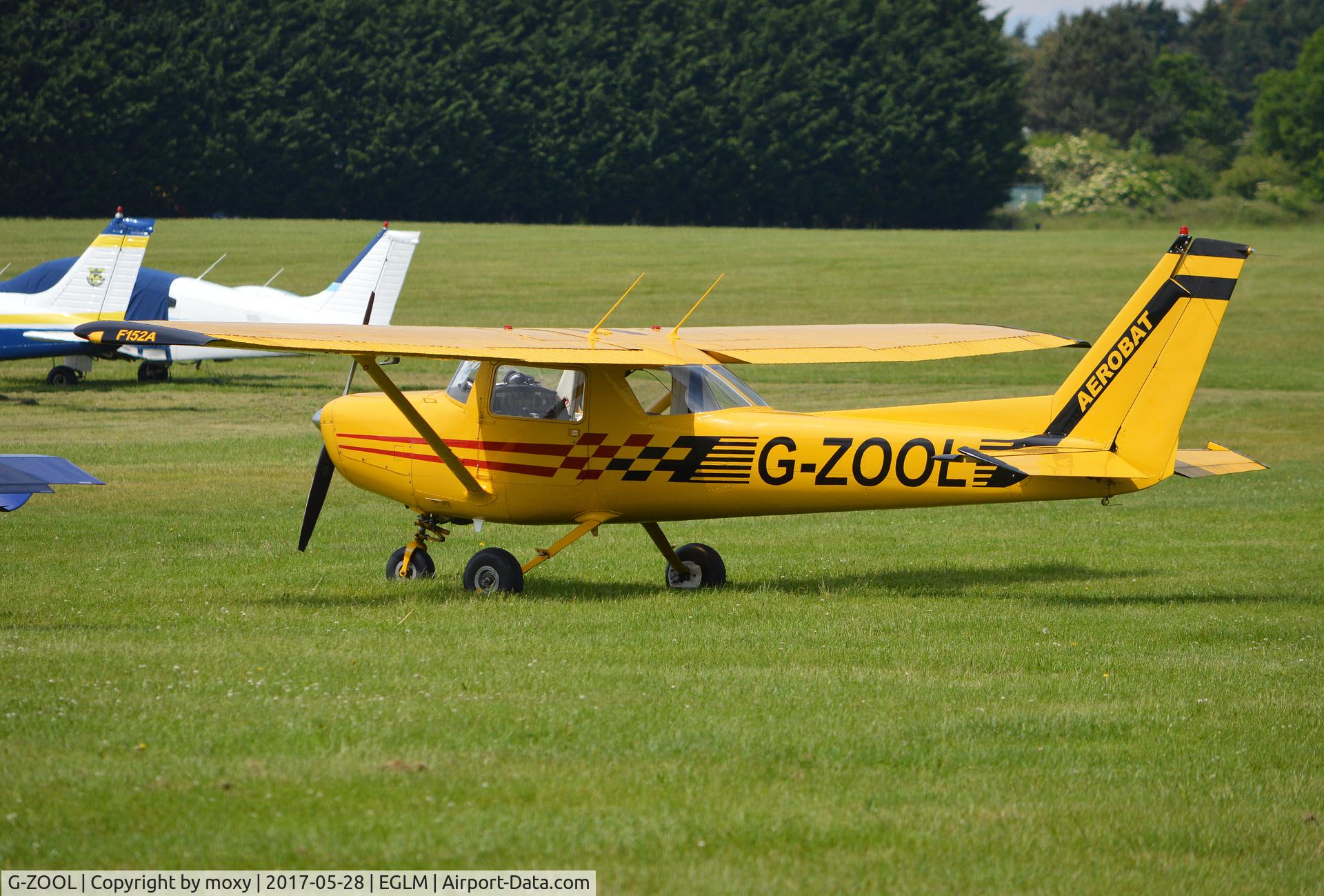 G-ZOOL, 1979 Reims Cessna FA152 C/N 0357, Reims Cessna FA152 Aerobat at White Waltham.