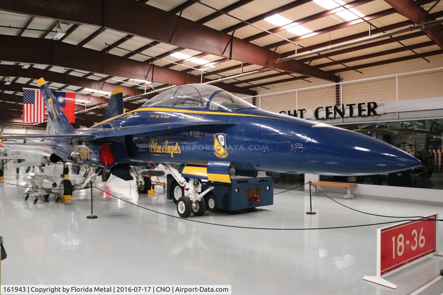 161943, McDonnell Douglas F/A-18B Hornet C/N 0150, Blue Angels F-18A