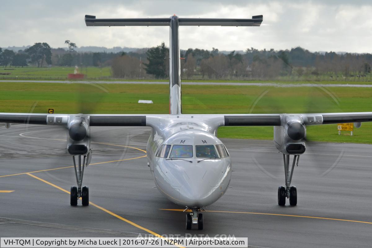VH-TQM, 2004 De Havilland Canada DHC-8-315Q Dash 8 C/N 604, At Palmerston North