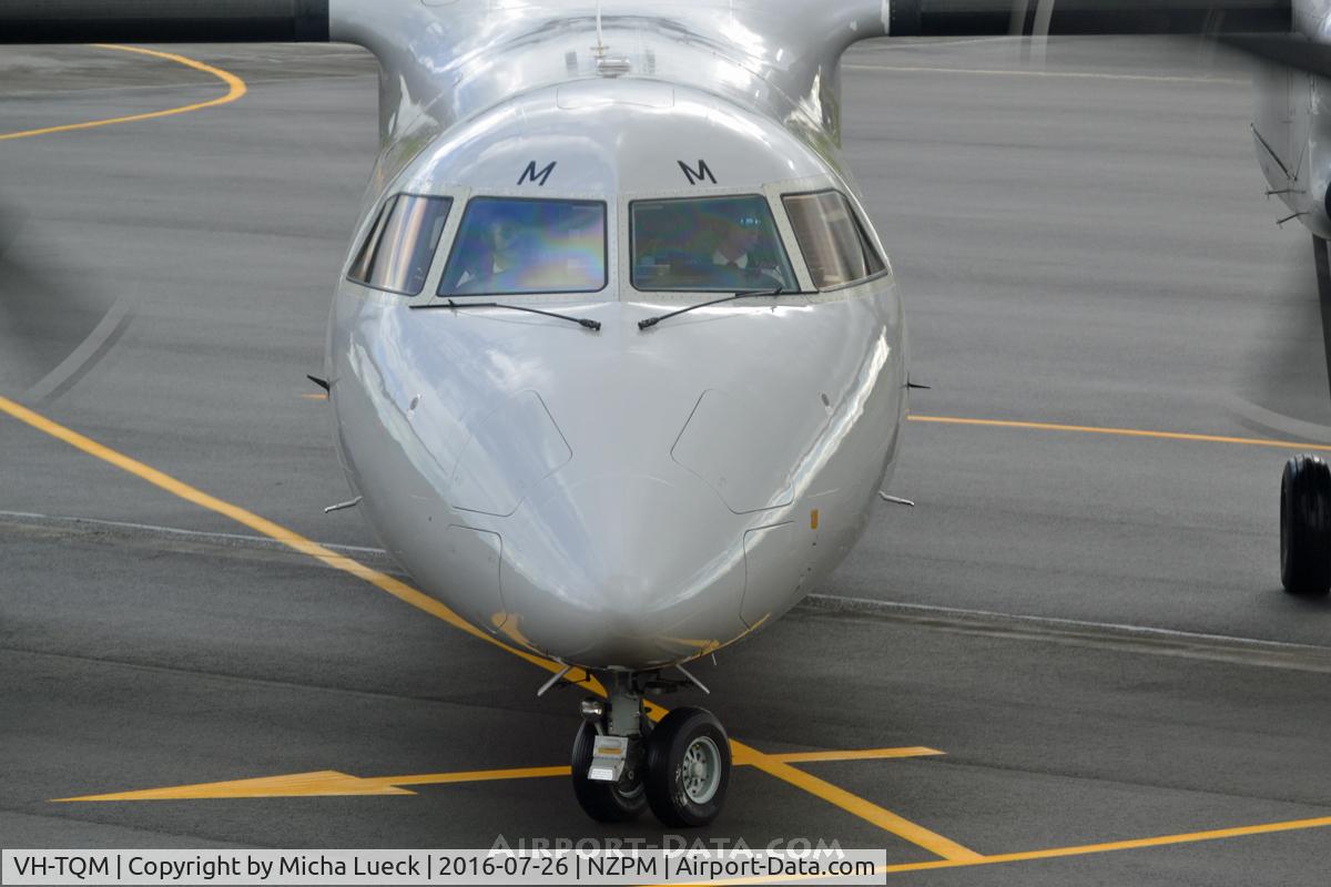 VH-TQM, 2004 De Havilland Canada DHC-8-315Q Dash 8 C/N 604, At Palmerston North