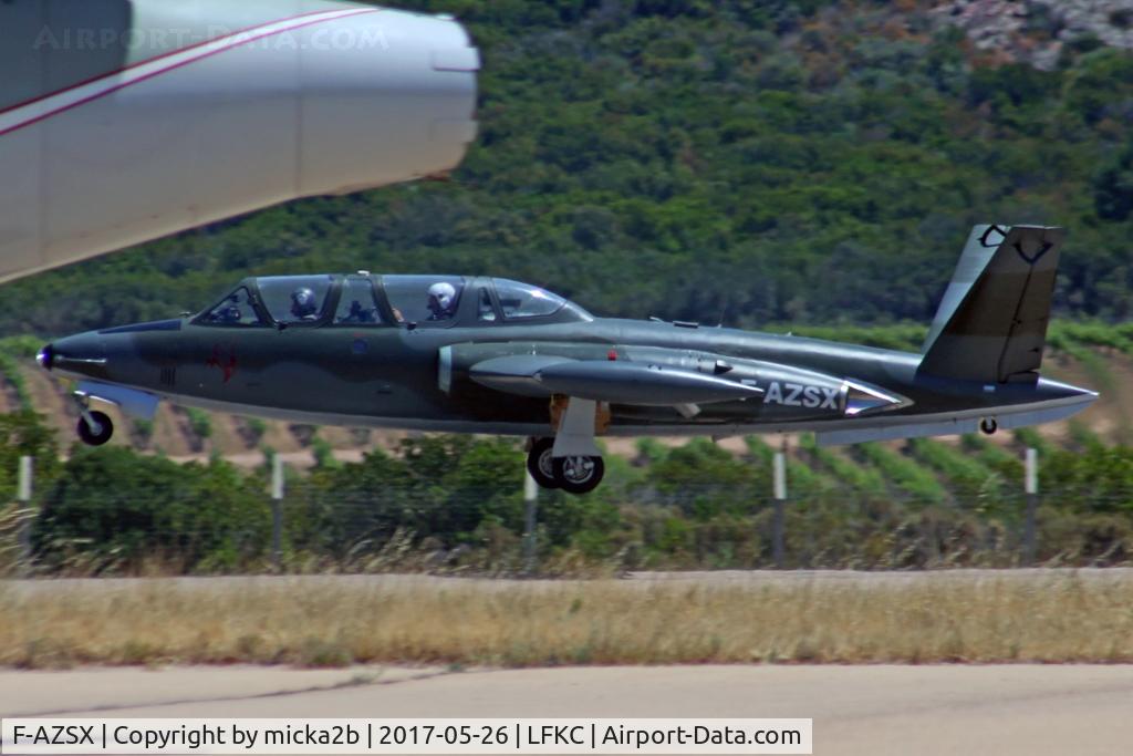 F-AZSX, Fouga CM-170 Magister C/N 533, Landing