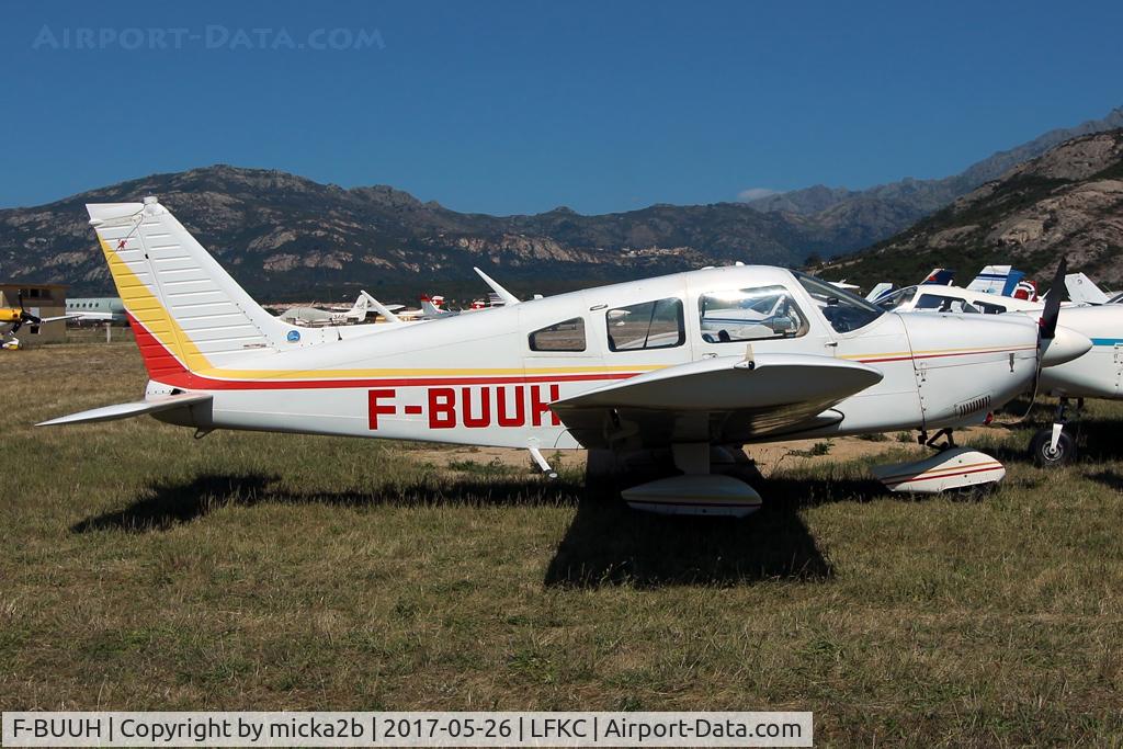 F-BUUH, Piper PA-28-180 Cherokee C/N 287405006, Parked