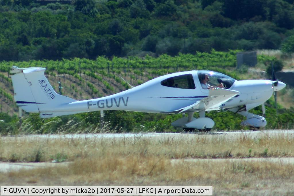 F-GUVV, 2007 Diamond DA-40D Diamond Star C/N D4.311, Taxiing