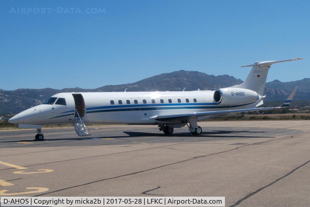 D-AHOS, 2015 Embraer EMB-135BJ Legacy 650 C/N 14501201, Parked
