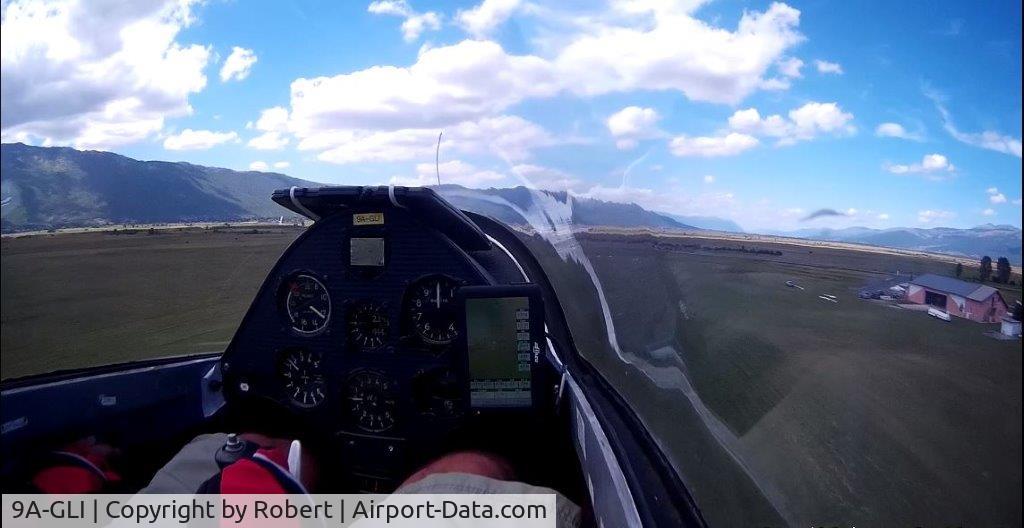 9A-GLI, 1985 VTC/Jastreb Standard Cirrus 75 C/N 368, Aeroklub Livno