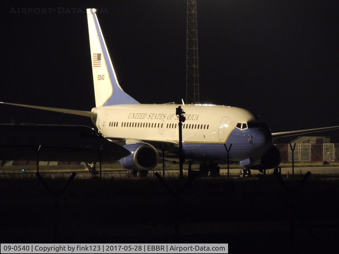 09-0540, 2010 Boeing C-40C Clipper (737-7BC BBJ) C/N 40706, C40 AT BRUSSEL