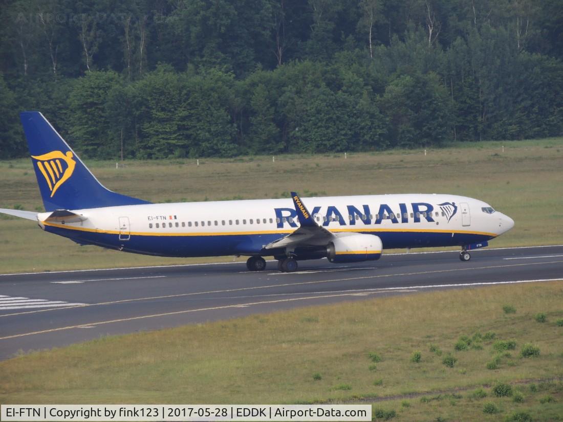 EI-FTN, 2016 Boeing 737-8AS C/N 44764, RYNAIR