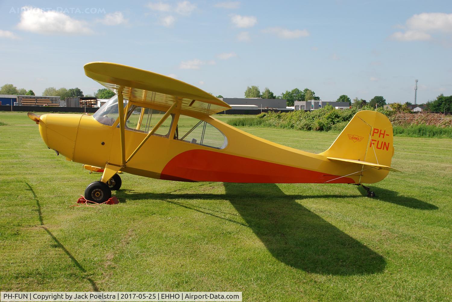 PH-FUN, 1946 Aeronca 7AC Champion Champion C/N 7AC-2002, PH-FUN at Hoogeveen airport