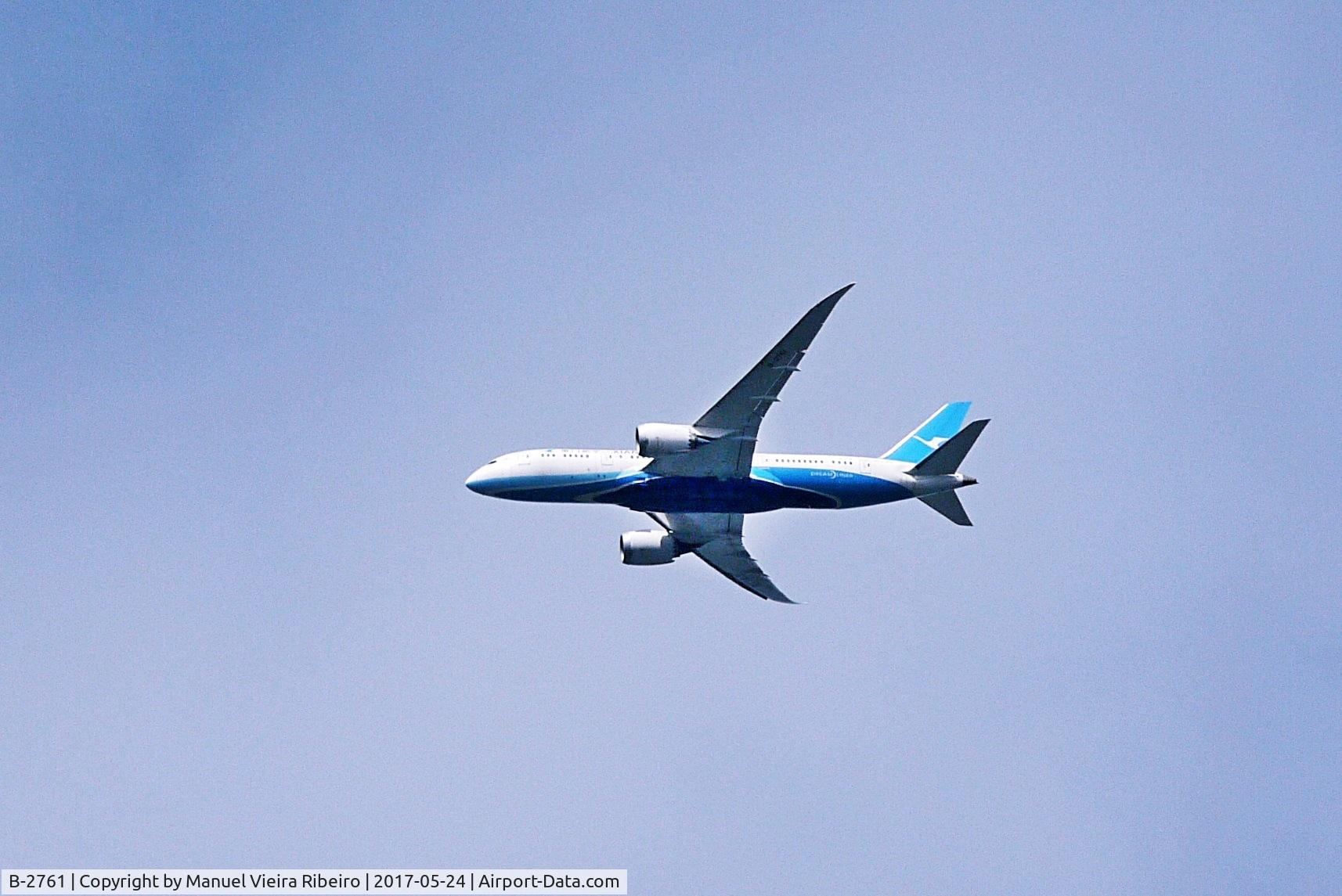 B-2761, 2015 Boeing 787-8 Dreamliner Dreamliner C/N 41541, MF845 landing at SeaTac