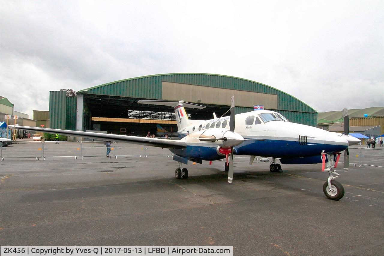 ZK456, 2003 Raytheon B200 King Air C/N BB-1837, Royal Air Force Raytheon B200 King Air, Static display, Bordeaux-Mérignac Air Base 106  (LFBD-BOD) Open day 2017