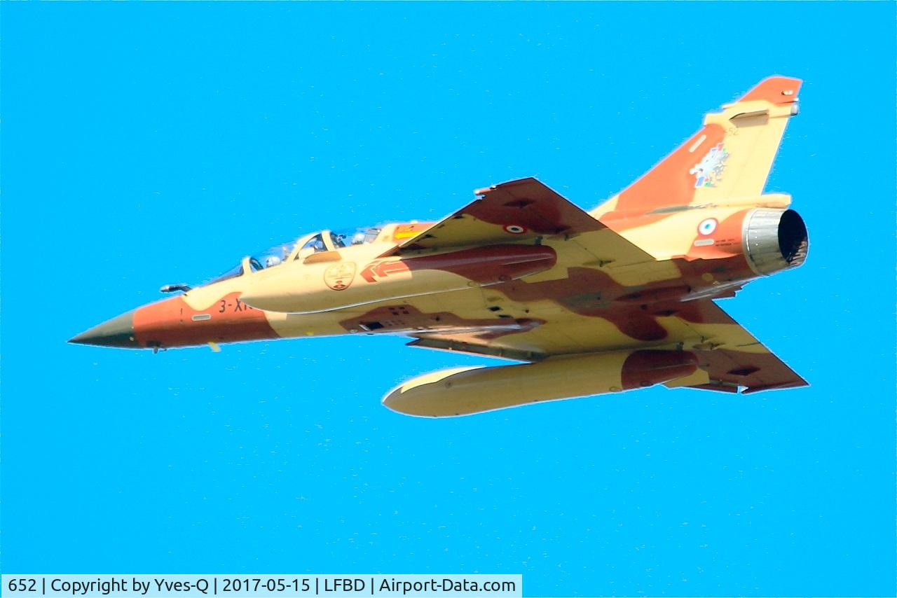 652, Dassault Mirage 2000D C/N 507, Dassault Mirage 2000D, Take off rwy 23, Bordeaux-Mérignac Air Base 106 (LFBD-BOD) Open day 2017