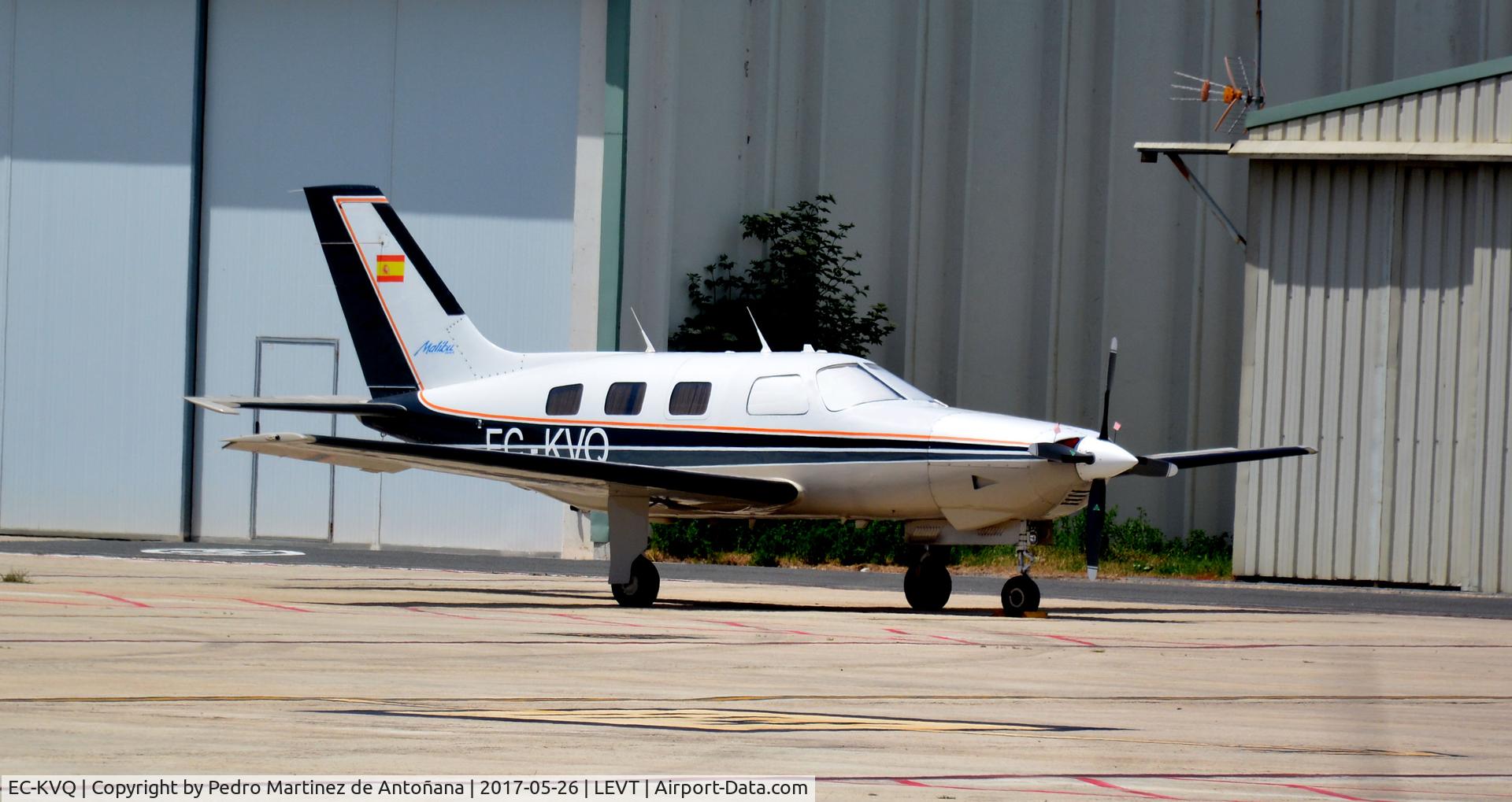 EC-KVQ, 1986 Piper PA-46-310P Malibu Malibu C/N 46-8608030, Foronda - Vitoria-Gasteiz - España