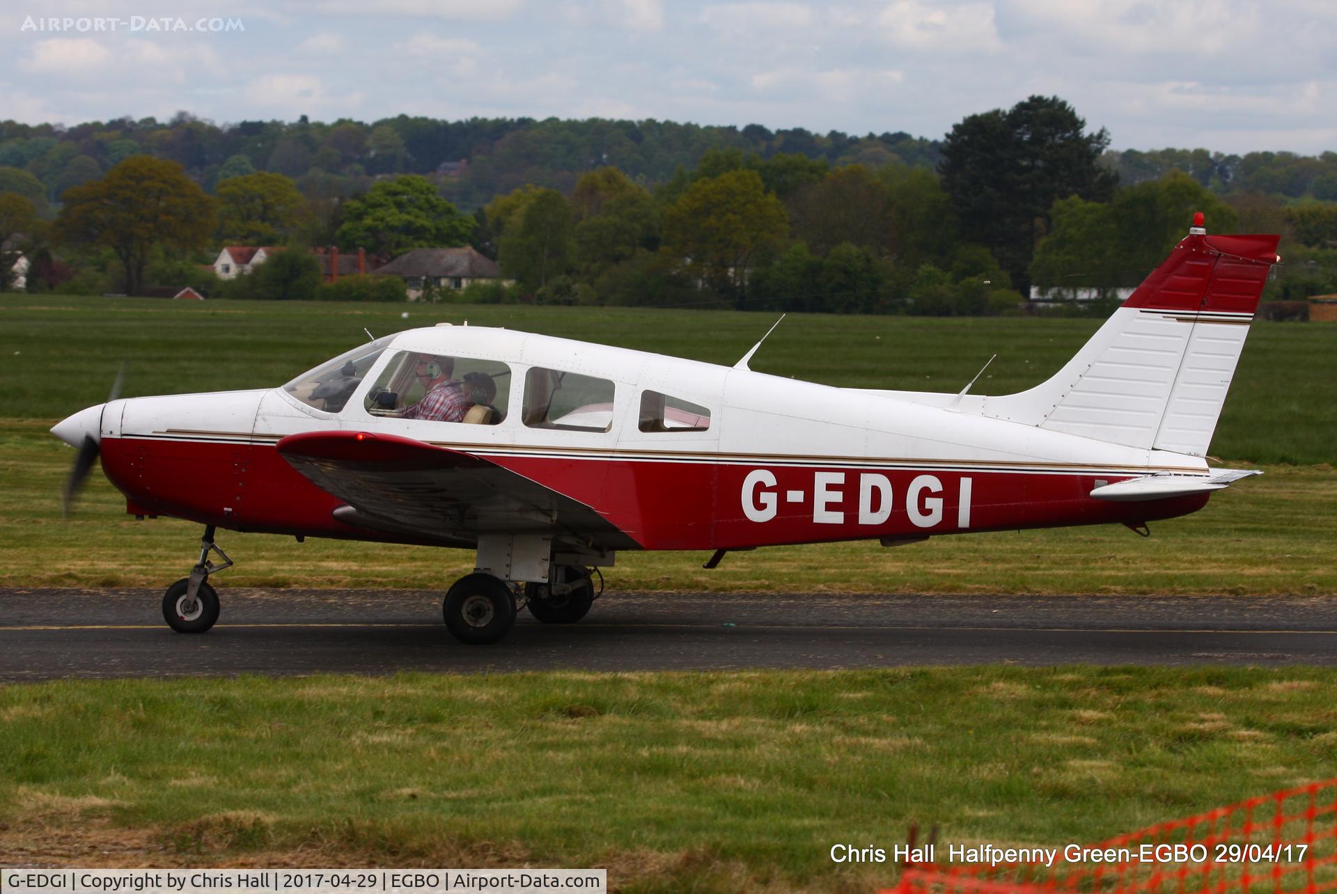 G-EDGI, 1979 Piper PA-28-161 Warrior II C/N 28-7916565, at the Radial & Trainer fly-in