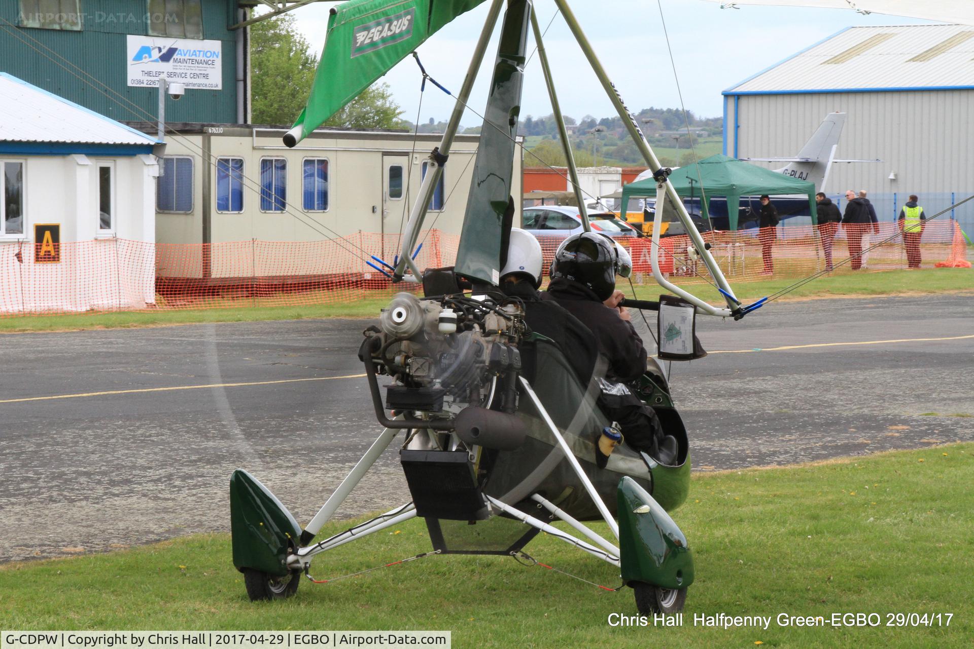 G-CDPW, 2005 P&M Aviation Pegasus Quantum 15-912 C/N 8138, at the Radial & Trainer fly-in