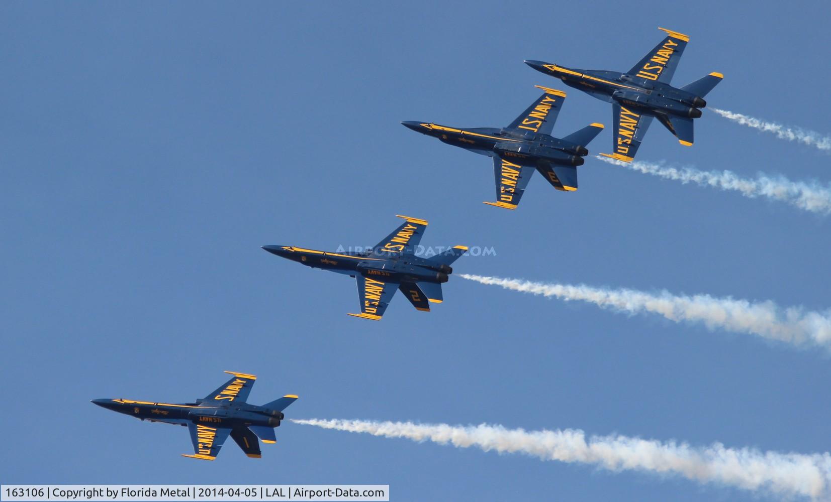 163106, McDonnell Douglas F/A-18A Hornet C/N 0495, Blue Angels