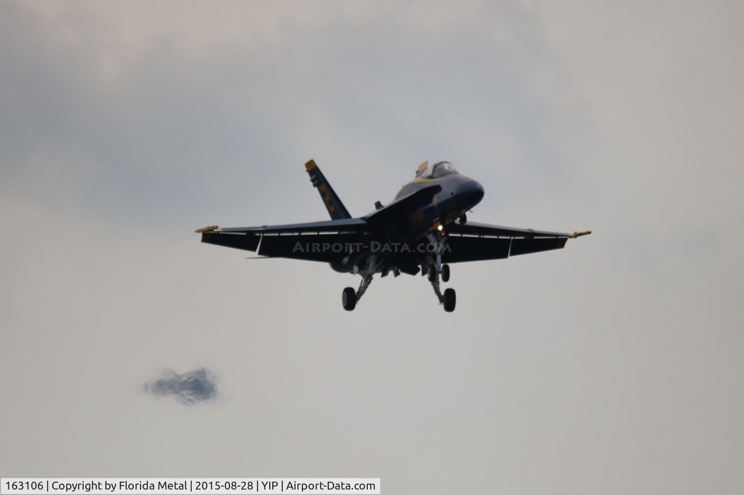 163106, McDonnell Douglas F/A-18A Hornet C/N 0495, Blue Angels