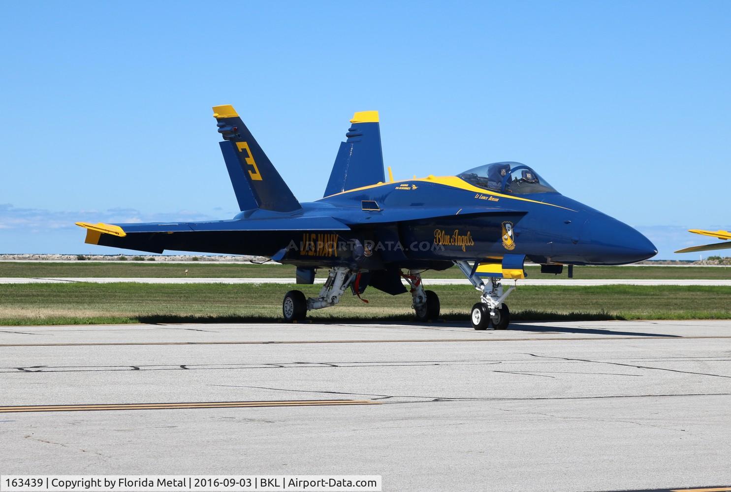 163439, 1987 McDonnell Douglas F/A-18C Hornet C/N 0639/C011, Blue Angels