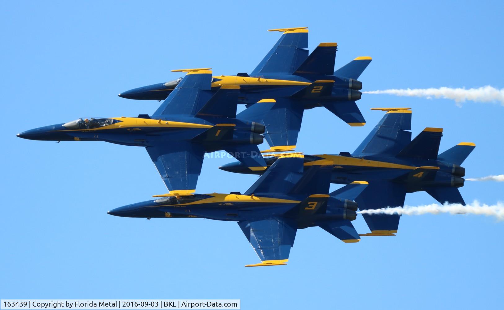 163439, 1987 McDonnell Douglas F/A-18C Hornet C/N 0639/C011, Blue Angels