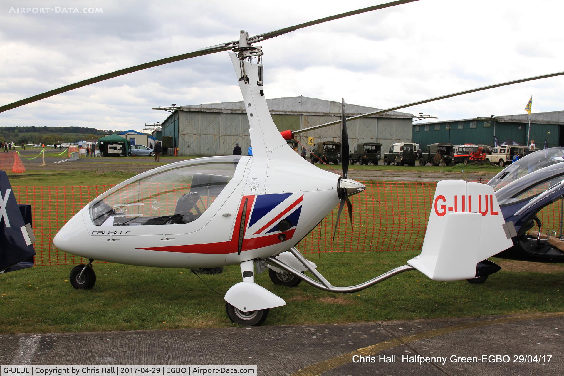 G-ULUL, 2010 RotorSport UK Calidus C/N RSUK/CALS/009, at the Radial & Trainer fly-in