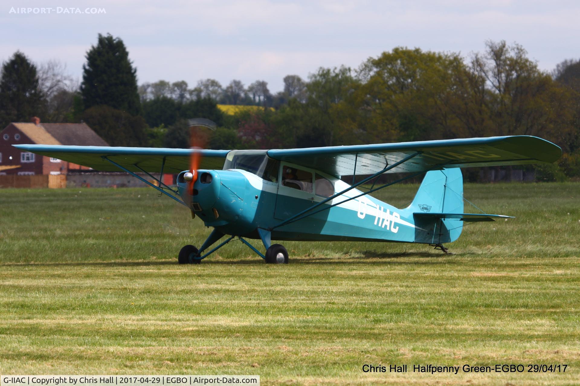 G-IIAC, 1946 Aeronca 11AC Chief C/N 11AC-169, at the Radial & Trainer fly-in