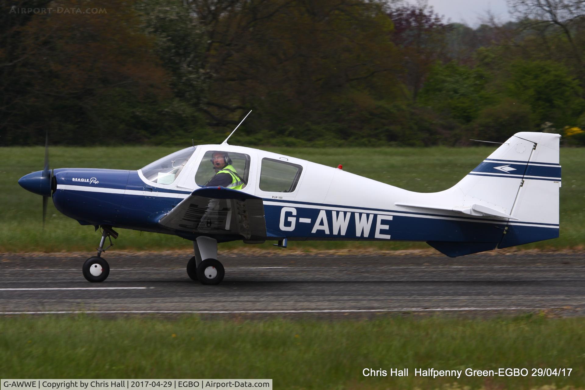 G-AWWE, 1969 Beagle B-121 Pup Series 2 (Pup 150) C/N B121-032, at the Radial & Trainer fly-in