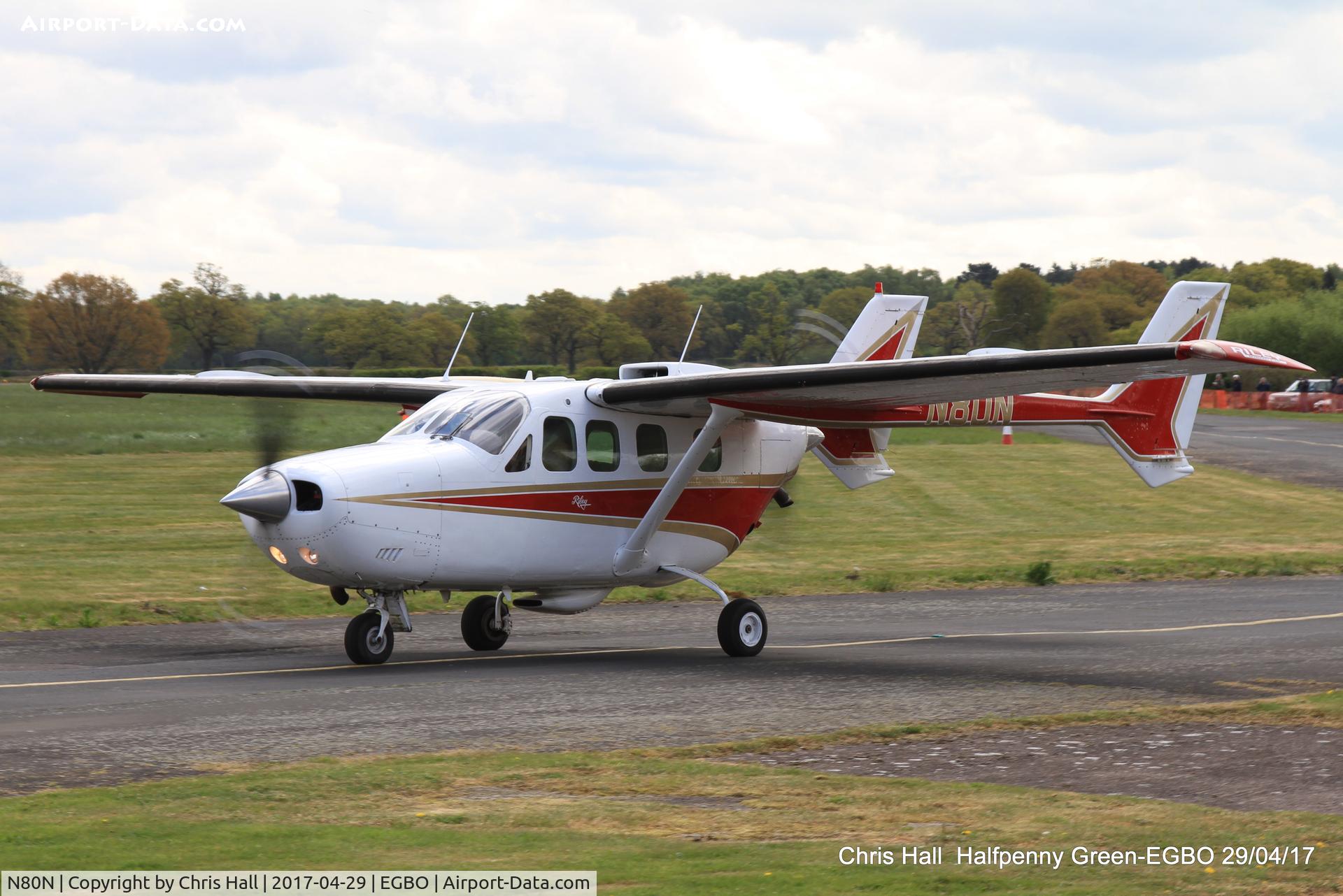 N80N, 1974 Cessna T337G Turbo Super Skymaster C/N P3370197, at the Radial & Trainer fly-in