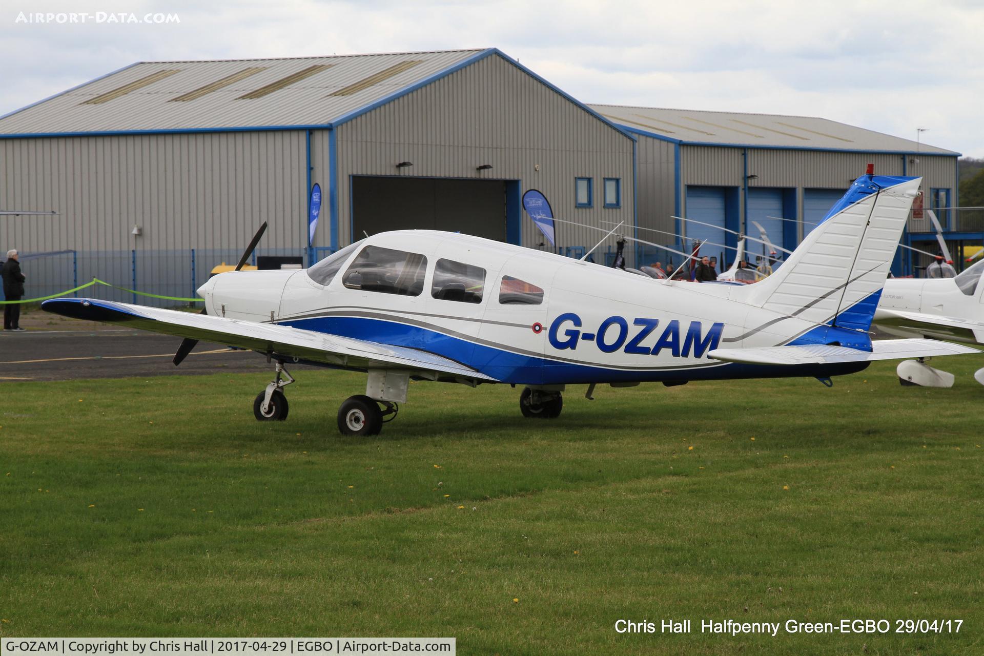 G-OZAM, 1978 Piper PA-28-161 Cherokee Warrior II C/N 28-7816036, at the Radial & Trainer fly-in