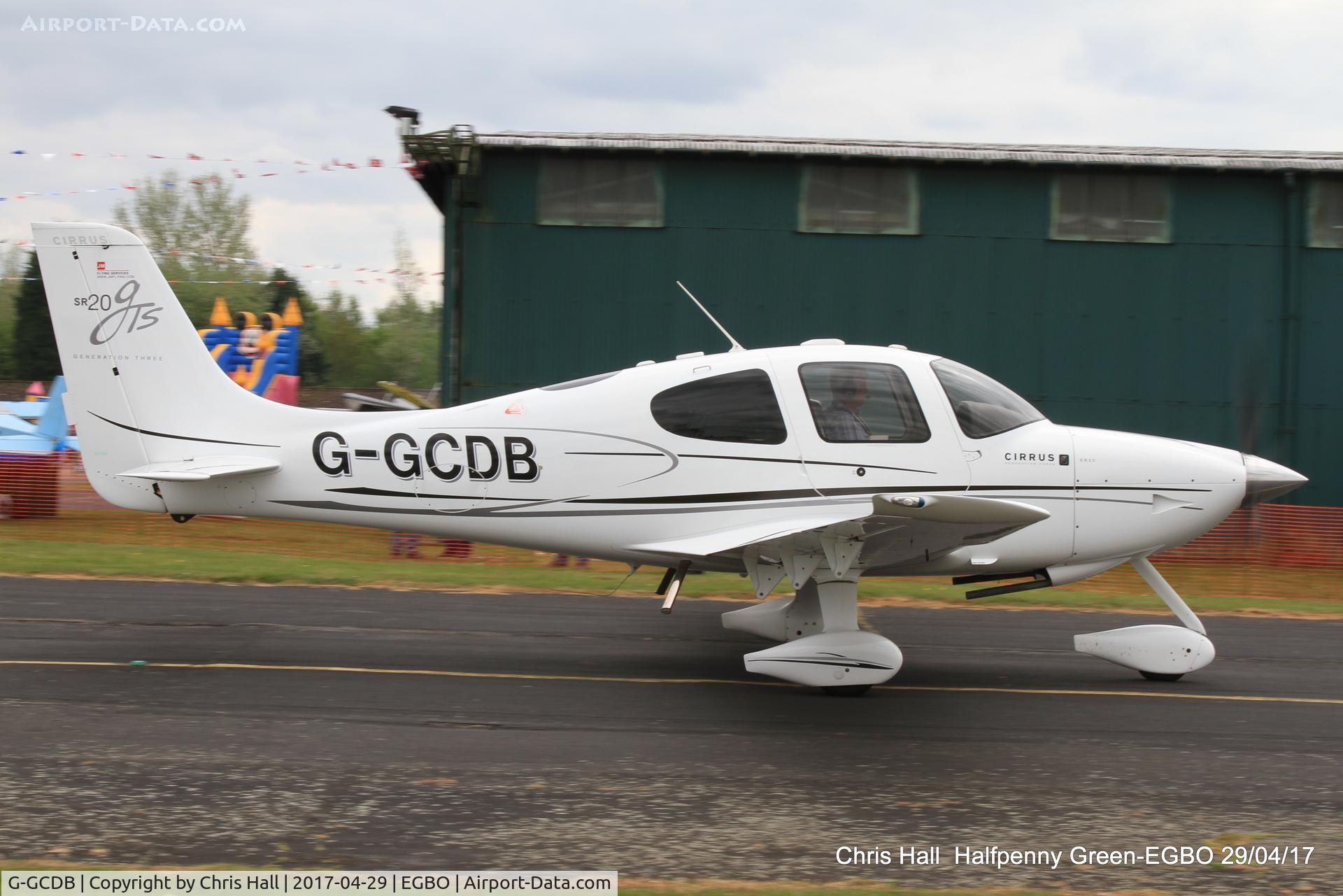 G-GCDB, 2009 Cirrus SR20 GTS C/N 1967, at the Radial & Trainer fly-in