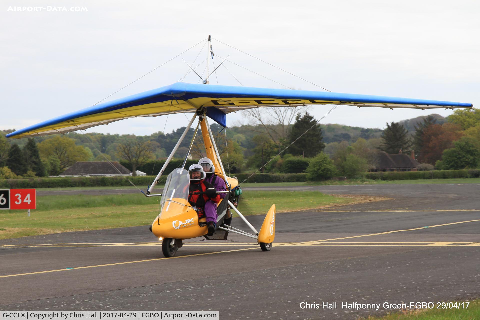 G-CCLX, 2003 Mainair Pegasus Quik 912S C/N 7996, at the Radial & Trainer fly-in