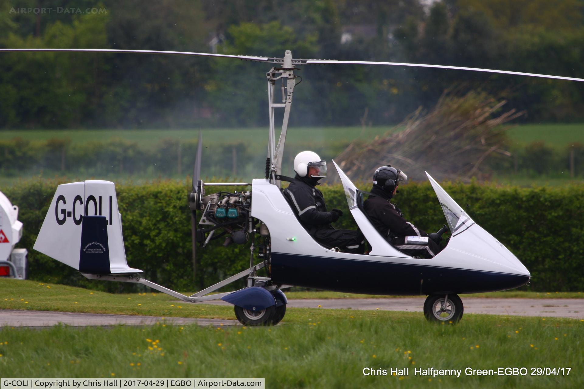 G-COLI, 2008 Rotorsport UK MT-03 C/N RSUK/MT-03/037, at the Radial & Trainer fly-in