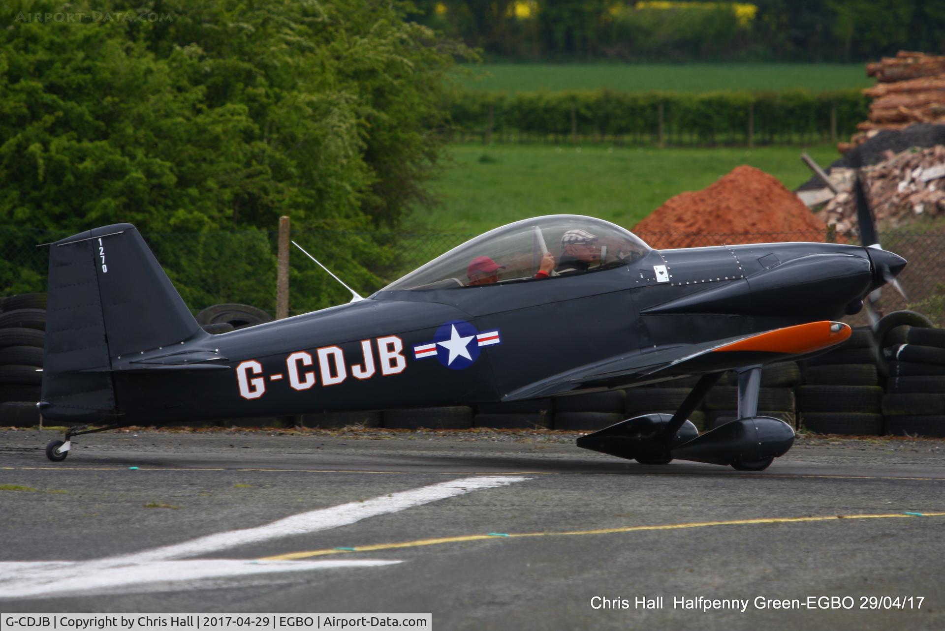 G-CDJB, 1987 Vans RV-4 C/N 1270, at the Radial & Trainer fly-in