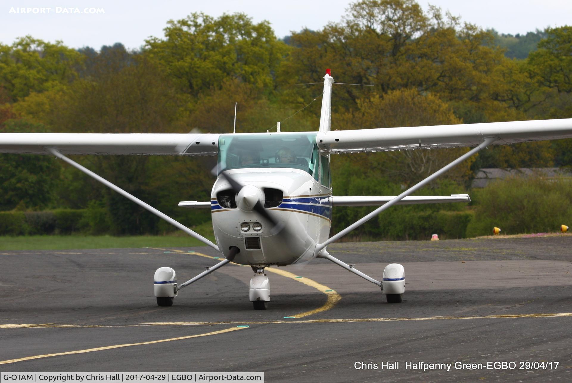 G-OTAM, 1974 Cessna 172M Skyhawk C/N 172-64098, at the Radial & Trainer fly-in