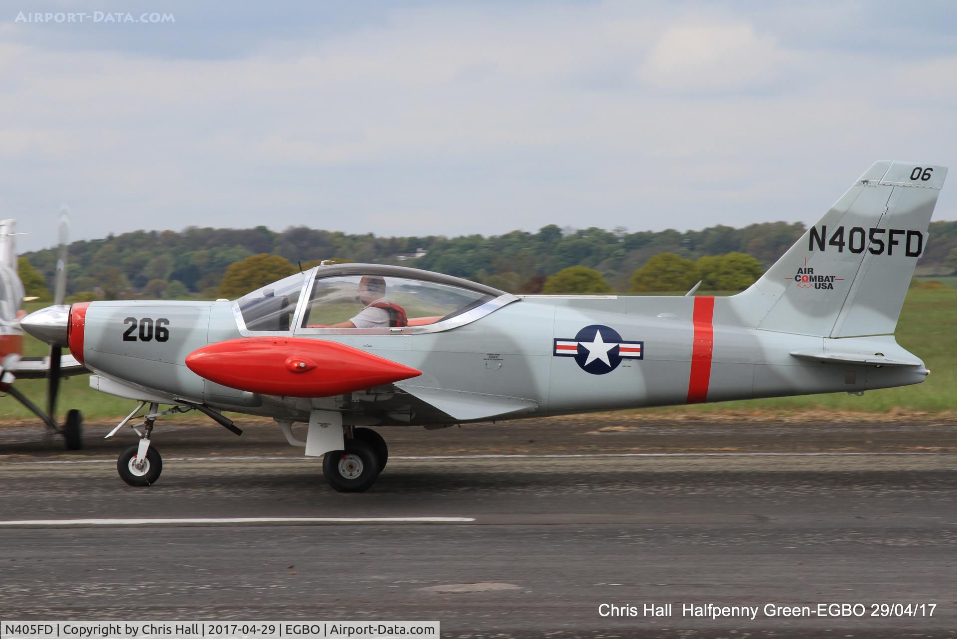 N405FD, 1990 SIAI-Marchetti SF-260D C/N 770, at the Radial & Trainer fly-in