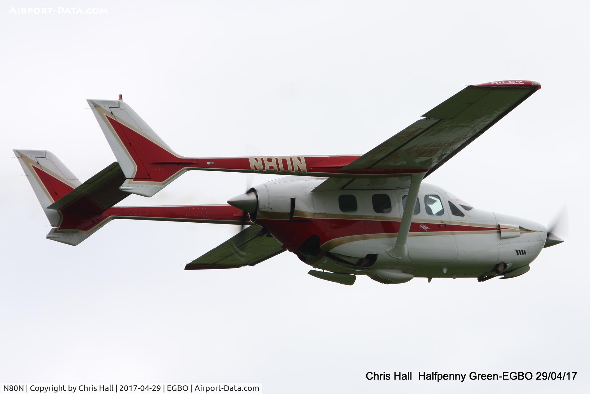 N80N, 1974 Cessna T337G Turbo Super Skymaster C/N P3370197, at the Radial & Trainer fly-in