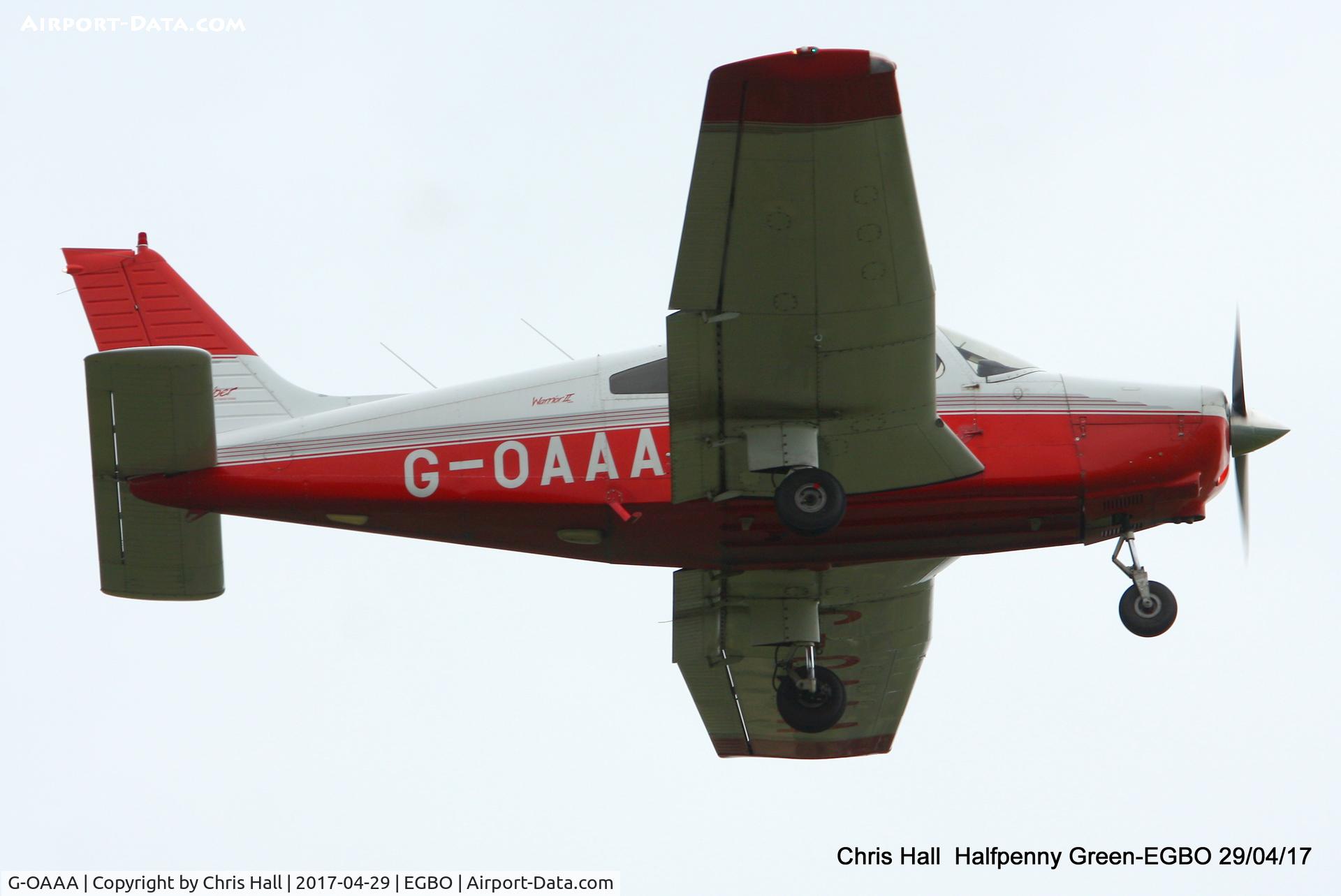 G-OAAA, 1993 Piper PA-28-161 Cherokee Warrior II C/N 2816107, at the Radial & Trainer fly-in