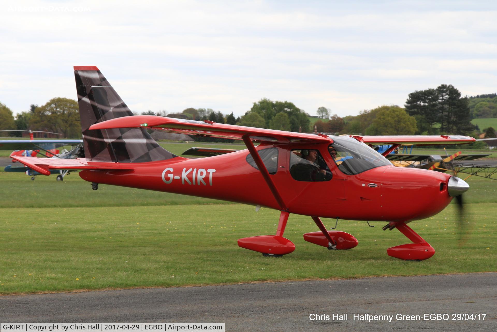 G-KIRT, 2013 Glasair GlaStar C/N LAA 295-15189, at the Radial & Trainer fly-in