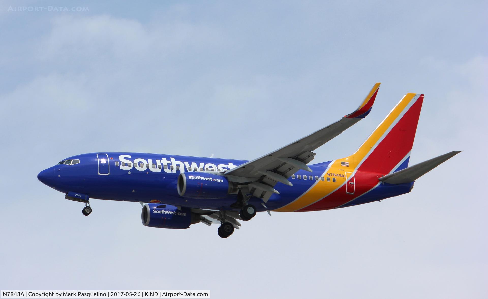 N7848A, 2005 Boeing 737-752 C/N 34298, Boeing 737-700