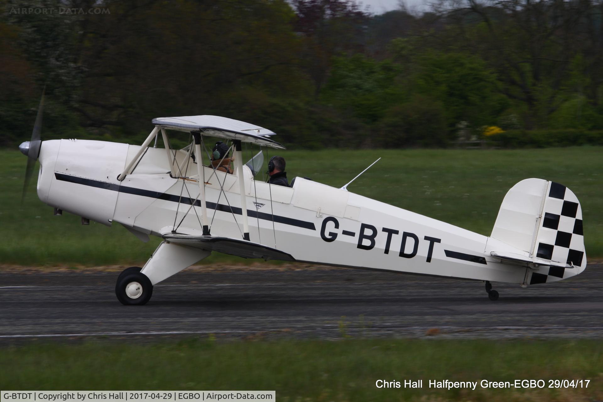 G-BTDT, 1957 CASA 1-131E Jungmann C/N 2131, at the Radial & Trainer fly-in