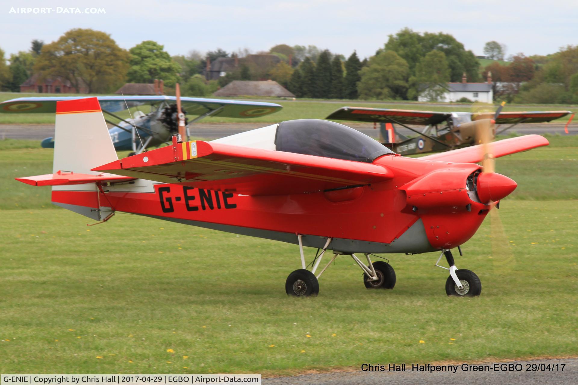 G-ENIE, 1979 Slingsby T-66 Nipper 3 C/N PFA 025-10214, at the Radial & Trainer fly-in