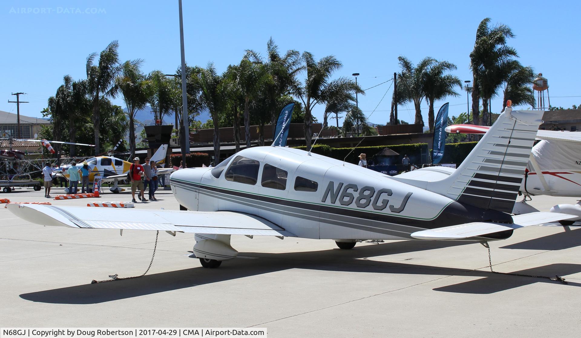 N68GJ, 1974 Piper PA-28-140 Cruiser C/N 28-7425210, 1974 Piper PA-28-140 CRUISER, Lycomig O-320-E2A 150 Hp