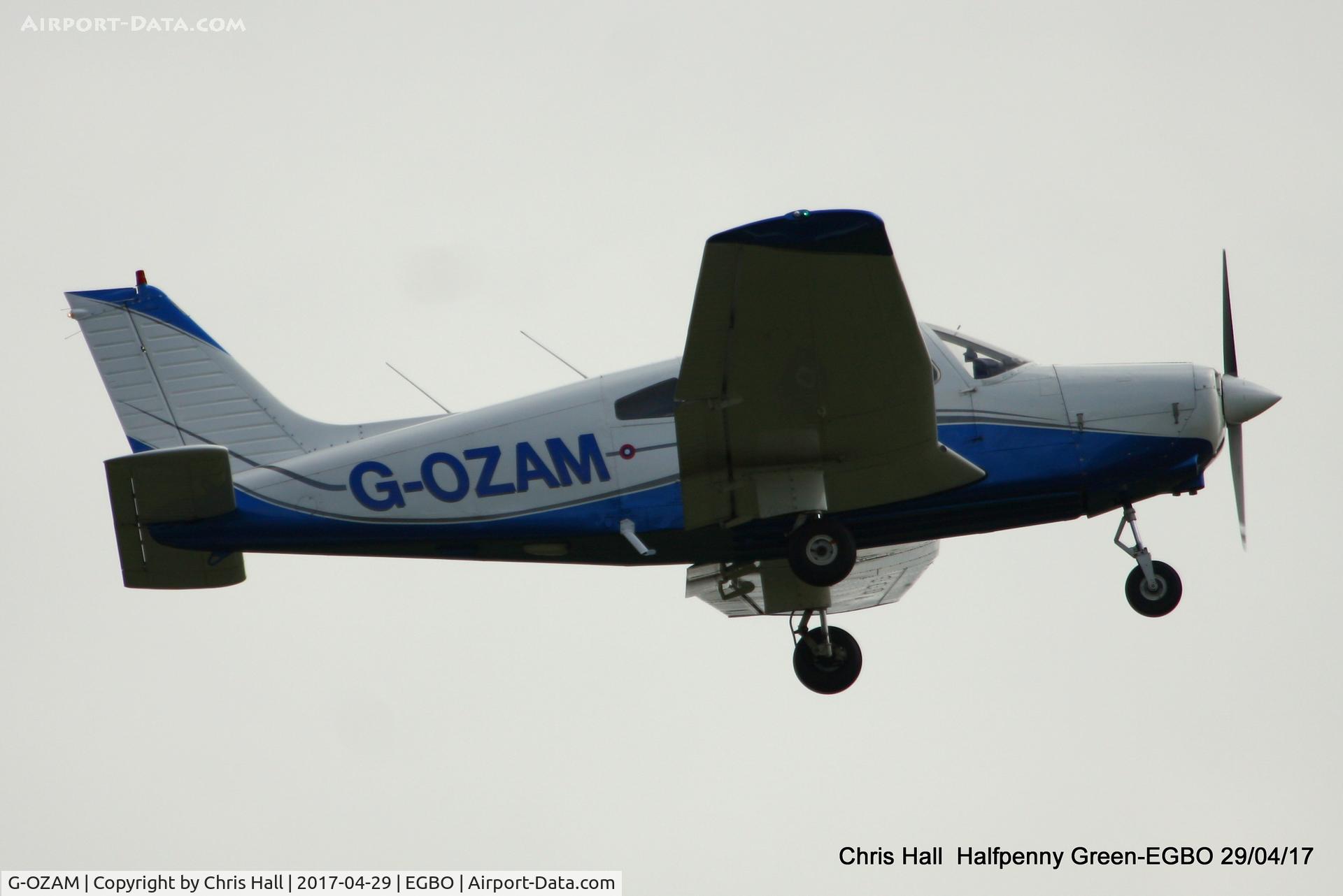 G-OZAM, 1978 Piper PA-28-161 Cherokee Warrior II C/N 28-7816036, at the Radial & Trainer fly-in