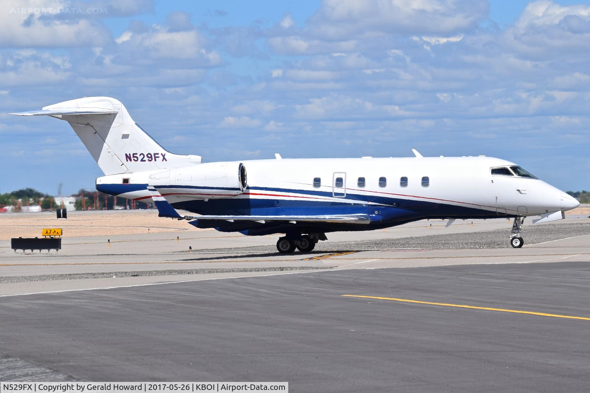 N529FX, 2006 Bombardier Challenger 300 (BD-100-1A10) C/N 20128, Turning off Taxiway Alpha.