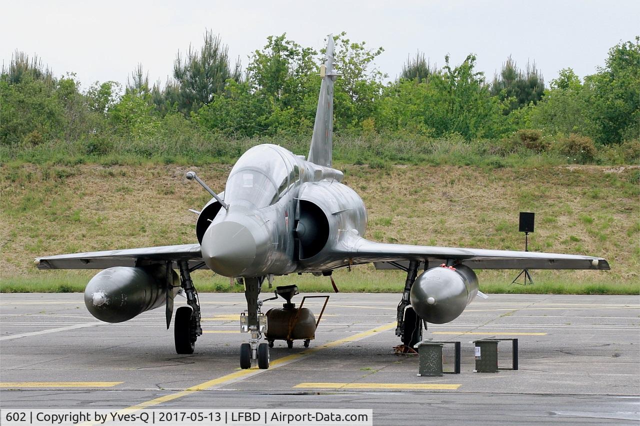602, Dassault Mirage 2000D C/N 393, Dassault Mirage 2000D, Flight line, Bordeaux-Mérignac Air Base 106  (LFBD-BOD) Open day 2017