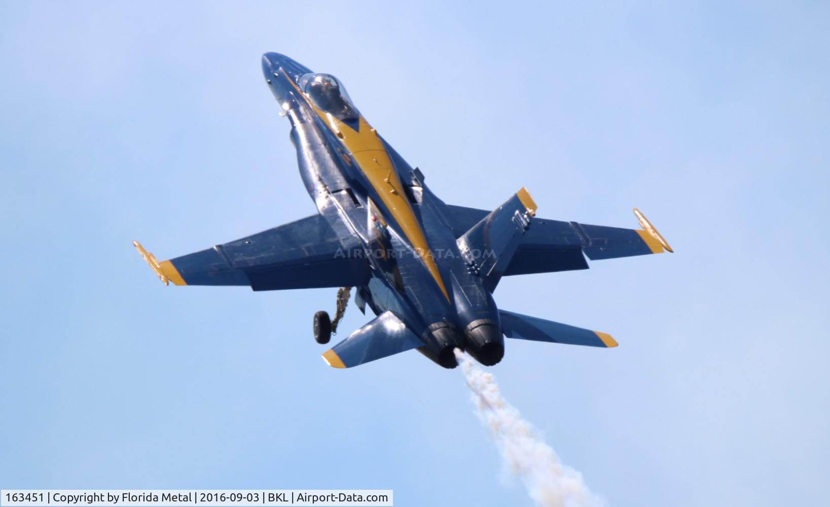 163451, 1988 McDonnell Douglas F/A-18C Hornet C/N 0662/C020, Blue Angels