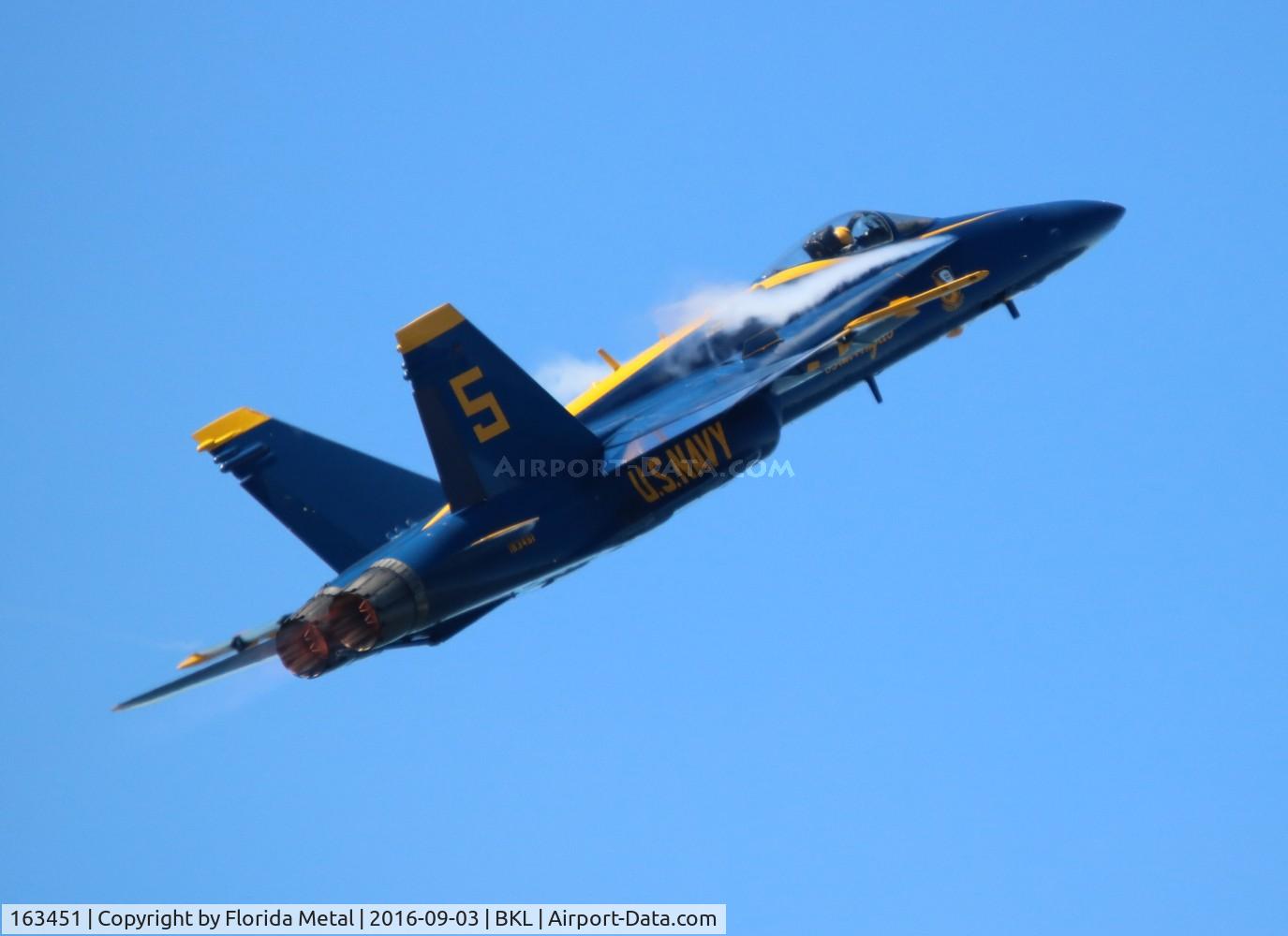 163451, 1988 McDonnell Douglas F/A-18C Hornet C/N 0662/C020, Blue Angels