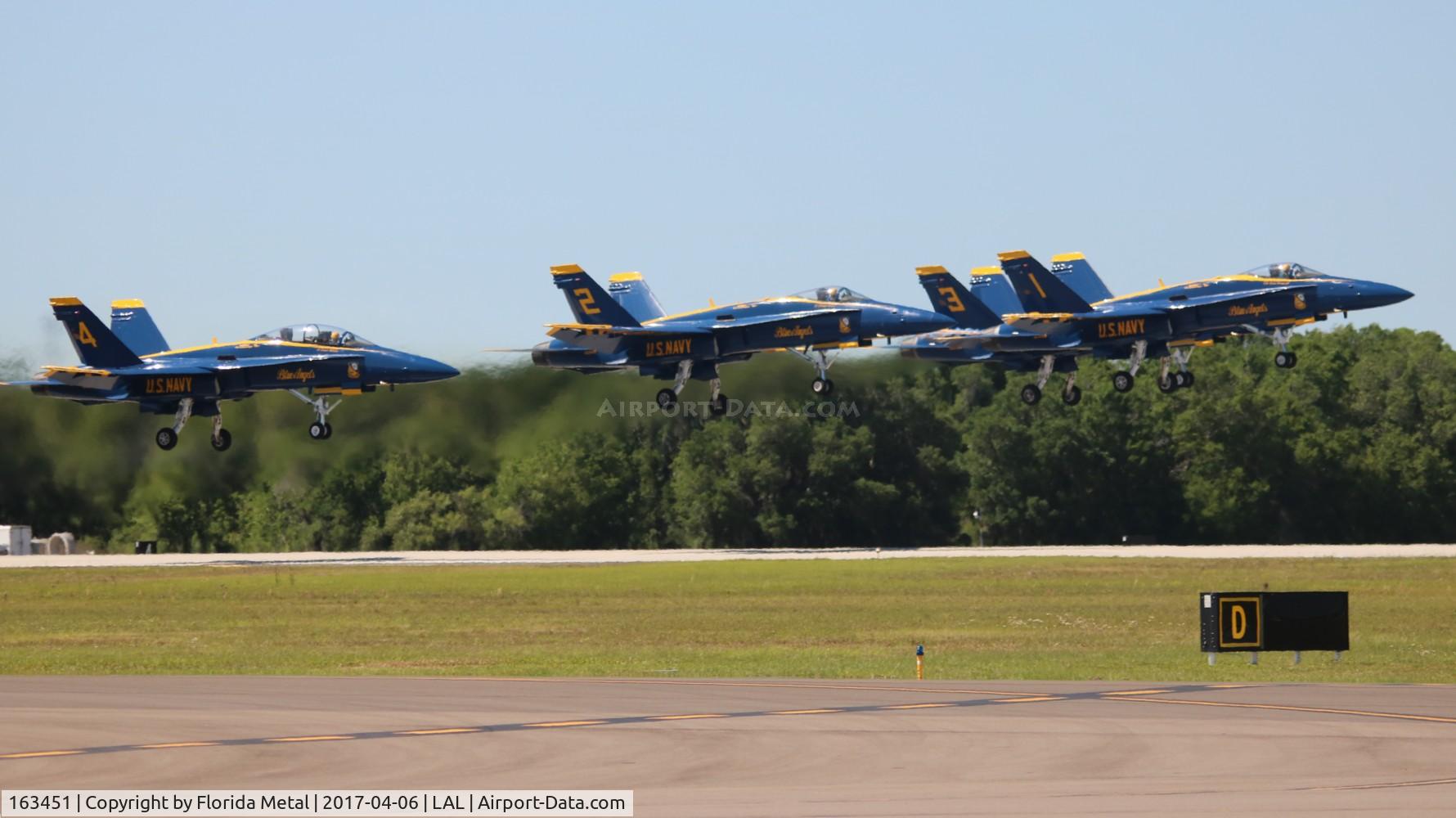 163451, 1988 McDonnell Douglas F/A-18C Hornet C/N 0662/C020, Blue Angels